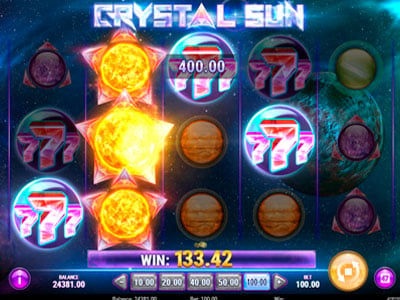 Crystal Sun pokie screen 2