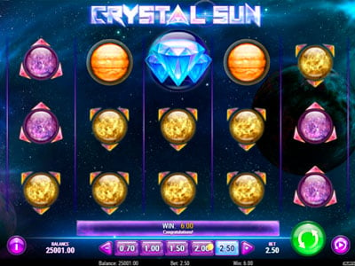 Crystal Sun pokie screen 1