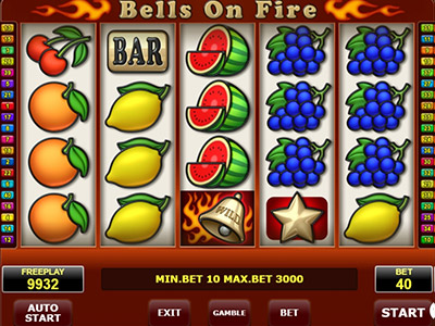 Bells On Fire pokie screen 1