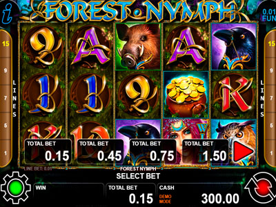 Forest Nymph pokie screen 3
