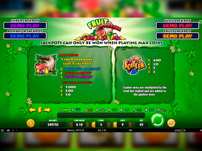 Fruit Bonanza pokie screen 3