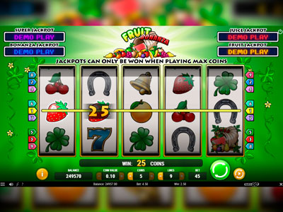 Fruit Bonanza pokie screen 1